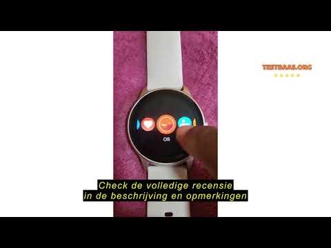 Review Parsonver SPROD1 Smartwatch voor Dames en Heren met Telefoonfunctie, Fitnesstracker met Harts