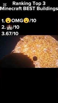 Top 3 Best Minecraft Builds of All Time (Insane Creativity!)