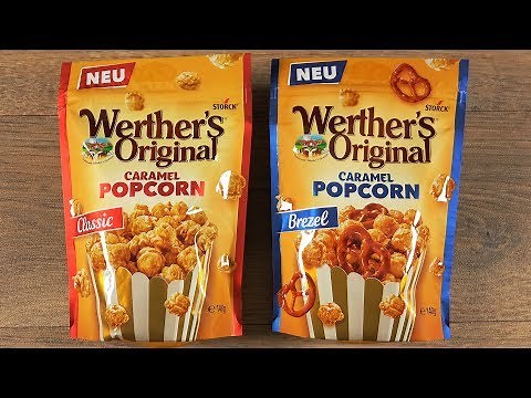 Werther's Original Caramel Popcorn (Classic & Brezel)