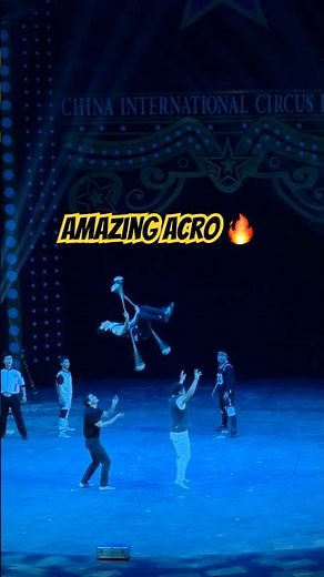 Amazing acro 🔥 #circus #acrobatics #gymnast #трюки #цирк #tricks #show #flip #trampoline #cirque