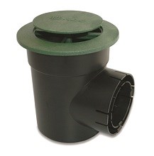 6" NDS Pop-Up Emitter with Single Outlet Spee-D Basin (Green) (Each)