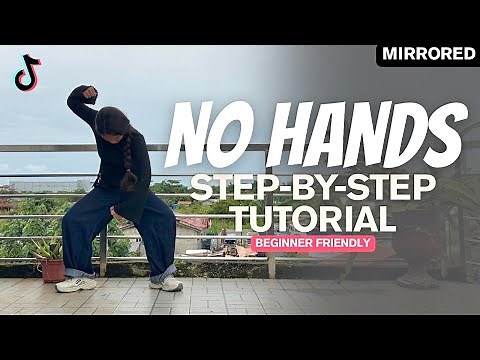 No Hands STEP BY STEP Dance Tutorial (Explained) | Easy to Follow for Beginners