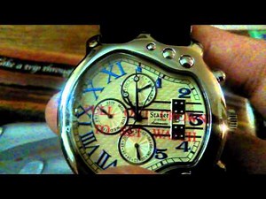 Stauer guitar watch stainless steel review
