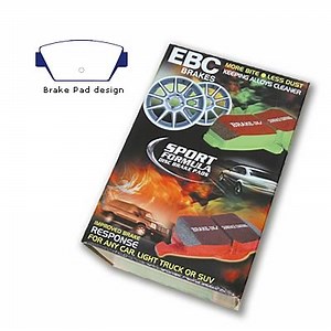 EBC Brakes DP3576C EBC Redstuff Ceramic Brake Pads | Summit Racing