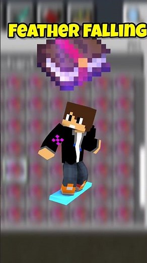 Facts about Feather Falling Enchantment in Minecraft