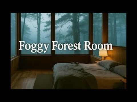 Sleeping in a Foggy Forest Room — Misty Morning ASMR 🌫️🌲