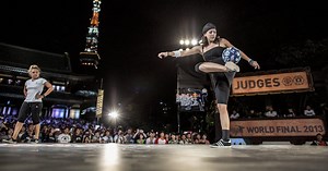 Female freestylers star at Red Bull Street Style