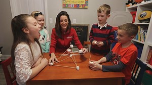 Daybreak's 'At Home Science': Marshmallow Catapult