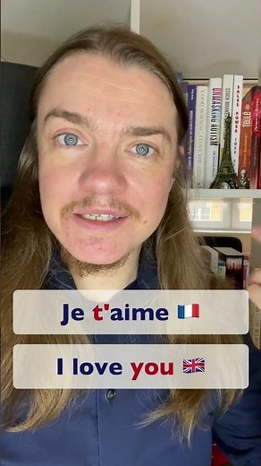 I love you in French