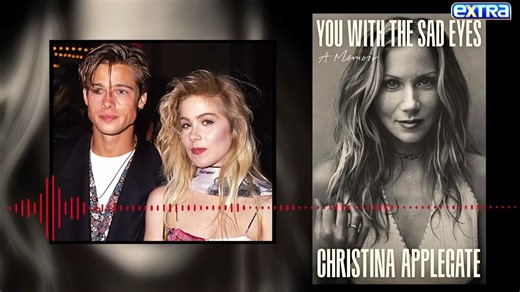 Christina Applegate reveals in her new memoir that she dumped Brad Pitt for Sebastian Bach at an awards show! | Extra