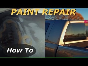 Paint And Bondo Repair On Damaged Dodge Ram!!