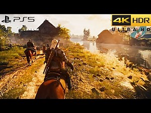 The Witcher 3 Next-Gen (PS5) HDR Ray Tracing Gameplay - Next-Gen Realistic Graphics Witcher