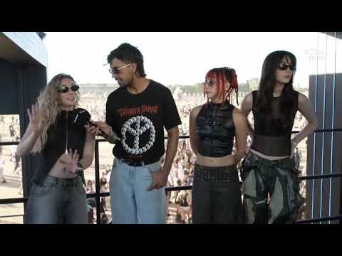 The Warning Interview for Flow @ Lollapalooza Argentina 2026