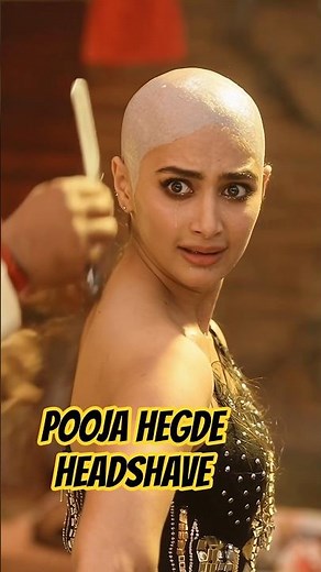 POOJA HEGDE - HEADSHAVE BALD HAIRCUT (AI)