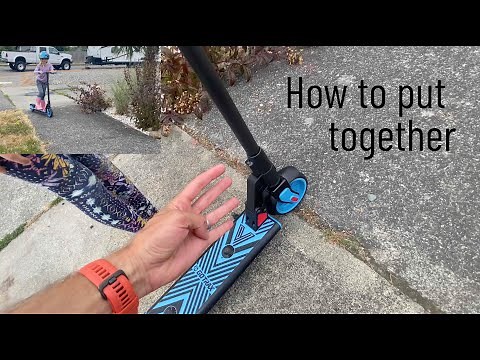 ★★★★★ Gotrax Electric Scooter Review & How to Put Together Instructions - GKS for Kids Electric