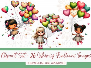 Whimsical Girls Clip Art Collection: Multicultural & Playful Designs for Crafts, POD, and DIY Projects - Instant Digital Download - Etsy UK