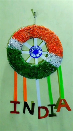 How to Make Republic Day Tricolor Rice Art 🇮🇳 | Easy DIY for Beginners #art #craft
