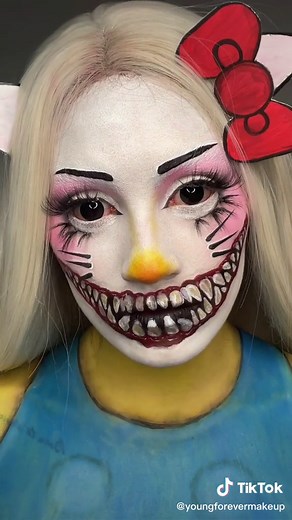 Hello Kitty Makeup Tutorial with Cute Lip Art