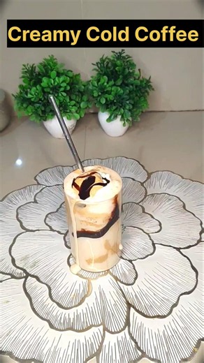 Viral Cafe Style Cold Coffee 😋#youtubeshorts #coffee #recipe #shorts