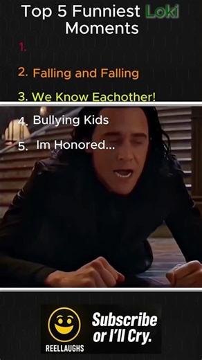 Loki’s Funniest Moments in the MCU 😂✨ #shorts