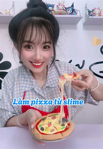 Làm Pizza Từ Slime: Sáng Tạo Độc Đáo