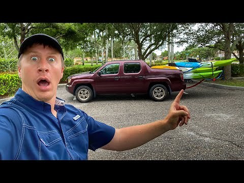 Transporting LONG Kayaks With SHORT Bed Trucks