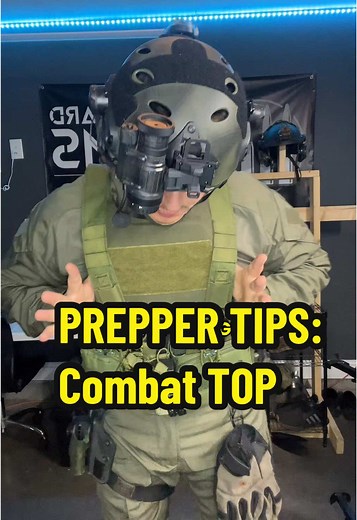 COMBAT TOP ⚠️🚨#fyp #foryou #prepper #preppertok #military #army #marines #airsoft #paintball #hunters #pew #nightvision #shtf #emp
