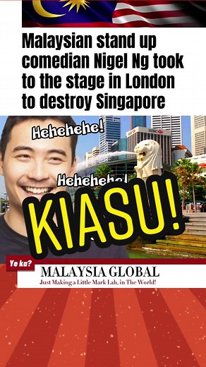Nigel Ng Roasting Singapore with Stand Up Comedy | Funny Clips