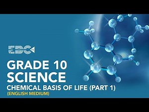 Science (English Medium) - Grade 10 - Chemical Basis Of Life - Part 1