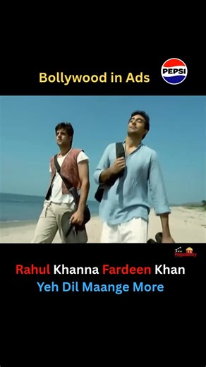 Pooja Rathi on Instagram: "The Pepsi ad featuring Fardeen Khan and Rahul Khanna was an irreverent commercial that debuted in early 2002, part of the “cola war” between Pepsi and Coca-Cola  • • #AdsWithPurpose #MeaningfulMoments #StoriesThatMatter #BeyondTheAd #poojaslibrary #AdWithImpact #HeartfeltAds #NotJustAnAd @mrkhanna @fardeenfkhan #pepsi"