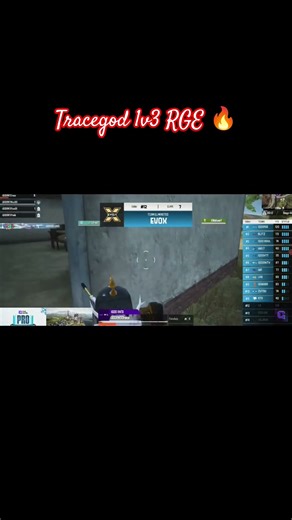 Tracegod 1v3 RGE 🔥| #bgmi #rntx #scout #soul #jonathan #godl #snax