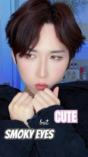 SMOKY EYES BUT MAKE IT CUTE CHALLENGE | GLAM PALETTE NATASHA #makeup #smokyeye #grwm #eyes #glam
