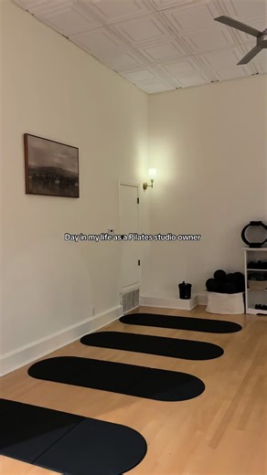 DIML as a Pilates studio owner! Happy one month of being open @SAGE PILATES 🤍