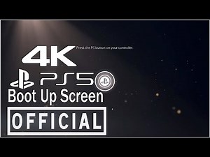 PS5 Boot Up Screen Revealed 4k 2020