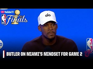 Jimmy Butler says the Heat know their job heading into Game 2 | NBA Finals