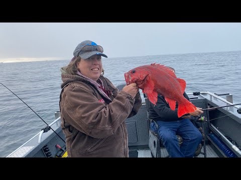 Ocean ROCK COD fishing out of Crescent City | Steve Huber Guide