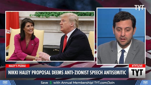 37K views · 72 reactions | Nikki Haley Wants To Classify Anti-Zionism As 'Hate Speech' | The Young Turks | Facebook