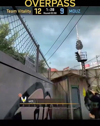 CS:GO Overpass Water Flash Tutorial