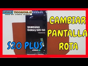 ✅Change screen BROKEN Samsung Galaxy s20 plus / G986F / fix display replacement