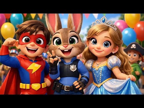 🎭 Au Carnaval on se Déguisе ! 🎉 Comptine Amusante pour Enfants | Chanson du Carnaval #comptines