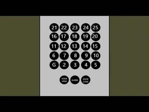 Animated: OTIS Black Buttons Traction Elevators, 55 Carderafe St, 🏙️Toronto, ON