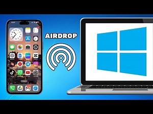 How to Use AirDrop On Windows PC | AirDrop iPhone To Windows 10/11