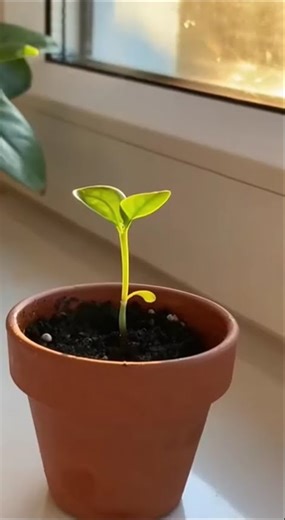 This simple gesture transforms a red grapefruit into a productive tree.