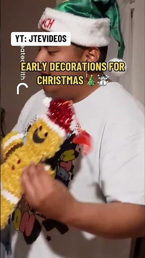 NEW VLOG OUT NOW❄️🚀🔥🔥 #jtevideos #newvlog #explore #christmasdecor