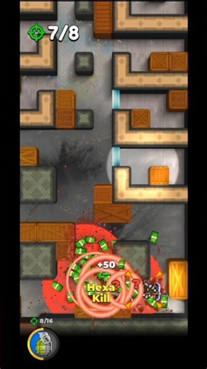 Hunter Assassin || Hexa kill challenge || #gamingshorts #youtubegaming #mobilegame #youtubeshorts