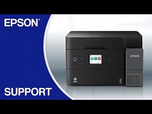Epson EcoTank ET-4955 | Connecting Your Printer to a Wireless Network