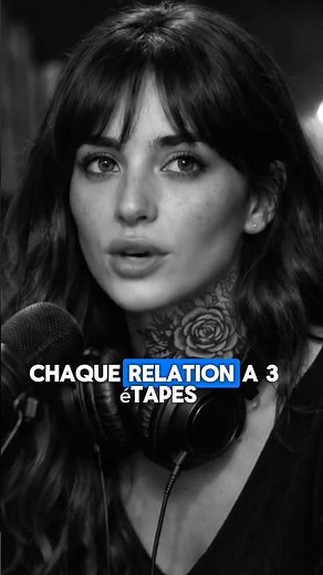 Les 3 étapes d'une relation