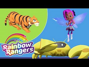 Tigers and Rangers and Crabs, Oh My! | Rainbow Rangers Episode Clip