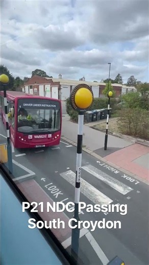 P21 NDC Passing South Croydon #exlondonbus #adlenviro200 #dieselbus