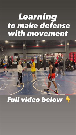 Coach Mike teaches his students to make defense while keeping them moving at the same time!!! #short